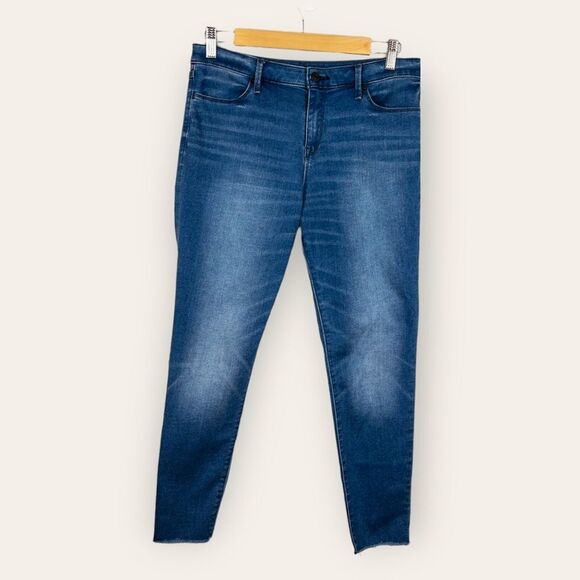 Abercrombie & Fitch Womens Size 28 Ankle Length Raw Hem High Rise Skinny Jean - Picture 1 of 11